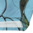 thumbnail image 6 of CLOOCL Women T-Shirts Art Leaves Printing Short Sleeve Tops Oversized Blouses, 6 of 6