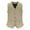 Beige, variant on Mens Vintage Tweed Suit Vest Sleeveless Retro V Neck Casual Wool Waistcoat for Wedding Groomsmen Men's Slim Fit Formal Vest Black L