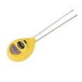 thumbnail image 4 of Soil Moisture Meter 3 in 1 Humidity PH Illuminance Sensor Meter Gardening Probe Tester Yellow, 4 of 22