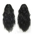 thumbnail image 1 of Long Cheveux Doux Poney Queue Perruque Naturel Réaliste Super Léger Fausse Perruque Femmes Mode Accessoires de Cheveux A, 1 of 3