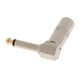 thumbnail image 3 of 2pcs 6.35 mm 1/4 pulgadas Conector Estéreo de ángulo Enchufe de Micrófono de sonido Hugo Enchufe de micrófono, 3 of 10