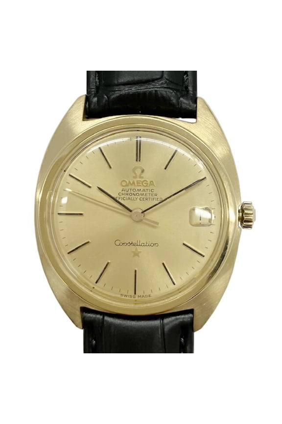 Pre-Owned OMEGA Constellation 168.009 Cal.561 750 168.017 18K Automatic Watch with Date...