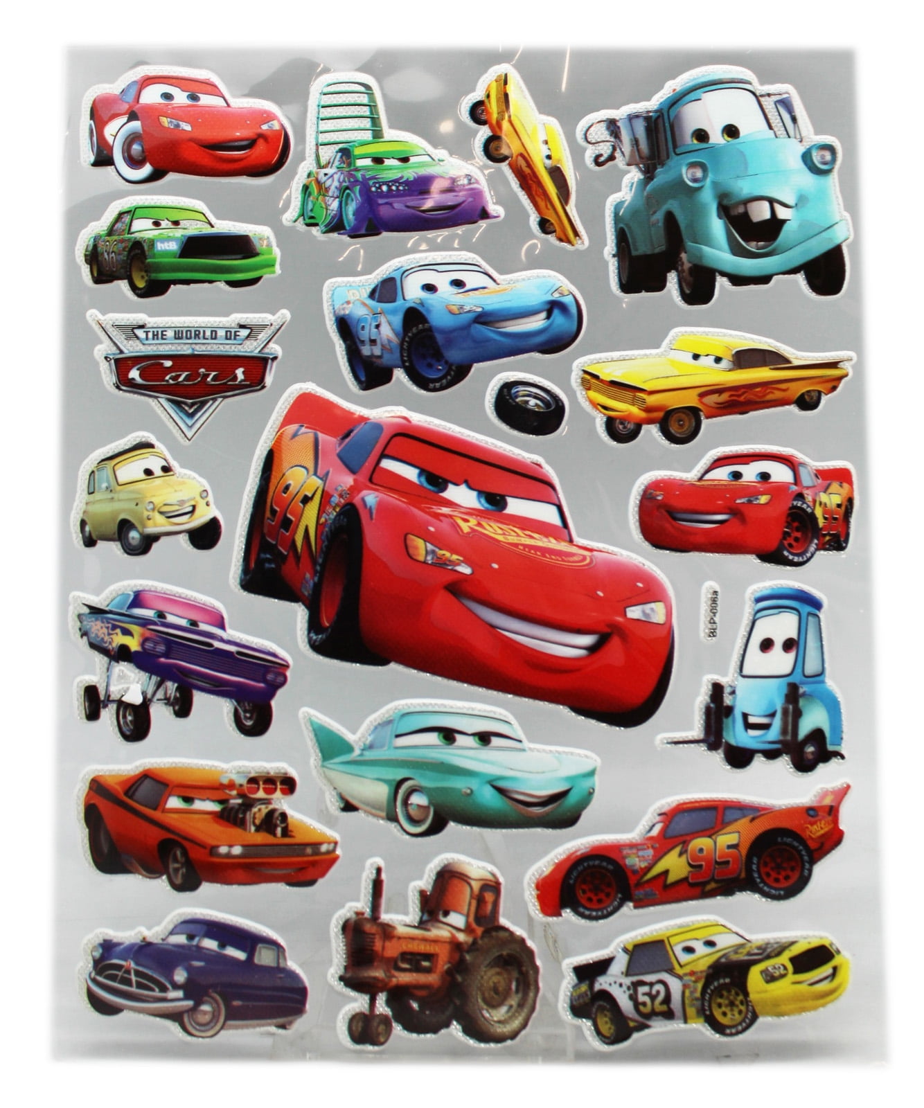 Disney Pixar�s Cars Assorted Character 3D Sparkle Edge