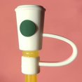 thumbnail image 4 of Straw Plugwithout straw- Silicone Drinking Straw PlugCartoon Dust Roof Plug,Red, 4 of 5