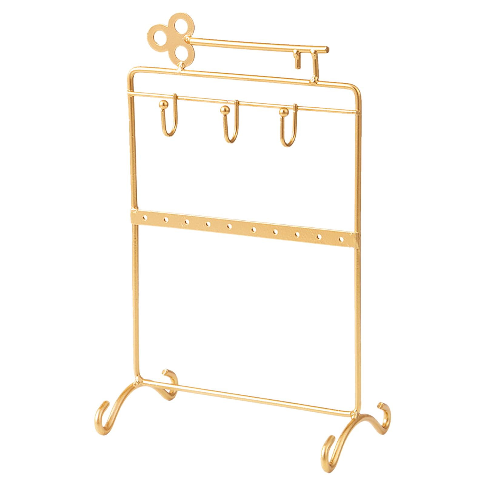 Creative Jewelry Display Stand Organizer High Bearing Storage Earrings Bracelet for Earrings Rings Necklaces Bracelet Aureate