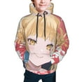thumbnail image 4 of Himiko Toga Cute My Hero Academia Youth Sweatshirt Hoodies Pullover 3D Print Novelty Hooded Hoody Clothes For Boys Girls Teen Clothing, 4 of 7