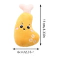 thumbnail image 2 of SIfdSeng Interesting Pet Plush Toys Creative Pet Chew Toys Interactive Soothing Pet Supplies for Dog Cat C Small Dog Toy Interactive Dog Toy Interactive Dog Toys for Small Dogs, 2 of 2