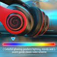 thumbnail image 5 of Back to School Gifts under $5 Wireless Bluetooth Headphones Over Ear With RGB Light And Mic 8 Hours Of Use Foldable Headset on Clearance, 5 of 8