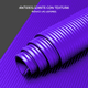 thumbnail image 3 of Tapete Yoga Pilates Ejercicio 10 Mm Antideslizante Nube Morado, 3 of 5