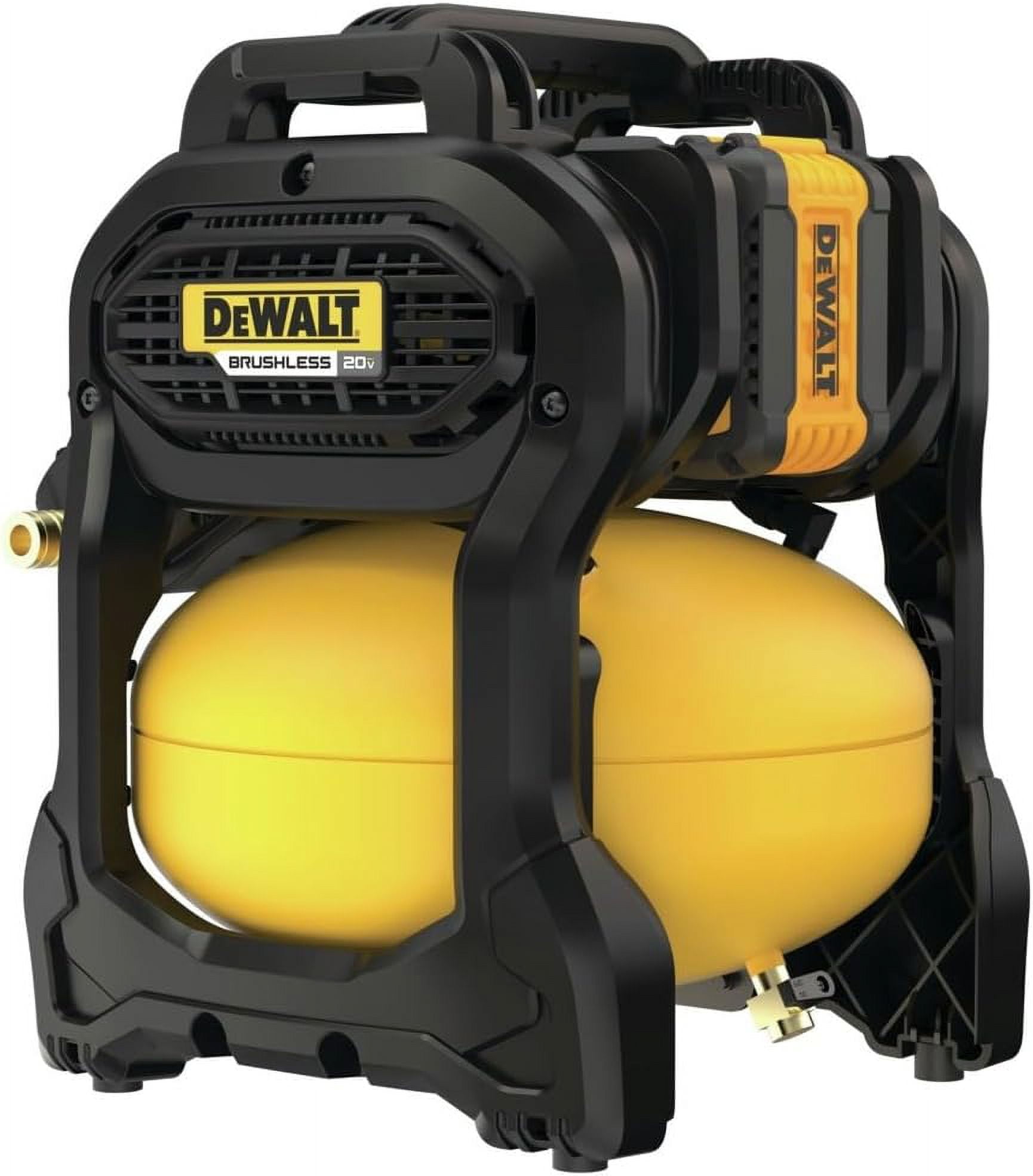 DEWALT 20V MAX* Portable Cordless Air Compressor Kit, 2.5 Gallons, 140 PSI, Brushless with Battery & Charger (DCC2520T1)