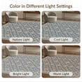 thumbnail image 7 of ODIKA 2'x3' Ultra-Soft Accent Mat, Under Boho Geometric Featuring Lattice Vintage Papel Picado Dorm None Washable, Bare feet friendly, Easy Care Indoor rug for Bedside, Footrest, 7 of 7