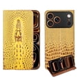 thumbnail image 1 of Case For IPhone 17 Pro Max/17 Pro/17 Air/17, Genuine Leather Shell With Card Insertion Anti-Fall Holder Cover, 1 of 5
