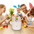 thumbnail image 5 of Fankiway Easter Basket for Kids 2024 New Easter Basket for Girls/Boys Baby Easter Basket with Handle Empty Bunny Basket Easter Supplies, Home tools on Sales, 5 of 6