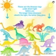 thumbnail image 3 of Minifiguras de dinosaurios AugToy que brillan en la oscuridad para fiestas infantiles, 16 unidades, 3 of 7