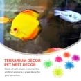 thumbnail image 5 of BRIGHTFUFU 6Ud Adorno De Urchin Artificial Para Nidos De Mascotas En Terrarios Y, 5 of 5