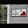 thumbnail image 3 of So God Made a Farmer Horizontal Metal Embossed Wall Décor, 3 of 3