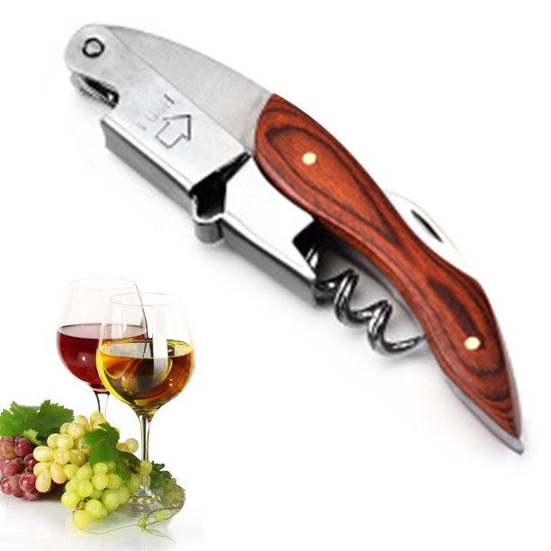 Multifunctional Bottle Opener Made of Stainless Steel, with Ergonomic