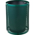 thumbnail image 3 of 36 Gallon Thermoplastic Coated Mesh Receptacle w/Dome Lid, Green, Unassembled, 3 of 6