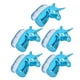 thumbnail image 4 of 5 uds. Cepillo para quitar el polvo de uñas a la moda, cepillo portátil para polvo de uñas, herramienta de manicura (azul blanco), 4 of 5