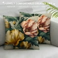 thumbnail image 3 of Pratyus Flowers Modern Farmhouse Rustic Decorative Couch Pillow Cases with Zipper Home Decor Printed on Both Sides 1PC 12x12in, 3 of 5