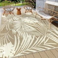 thumbnail image 1 of x Tropical Plastic Outdoor Patio Rug All Weather Outdoor Carpet Reversible Portable Lightweight Outdoor Mats for Patio Camping RV(), 1 of 7