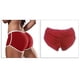 thumbnail image 4 of Pantalones cortos de fitness para mujer jinwen Scrunch Diseño M rojo Shorts deportivos, 4 of 8