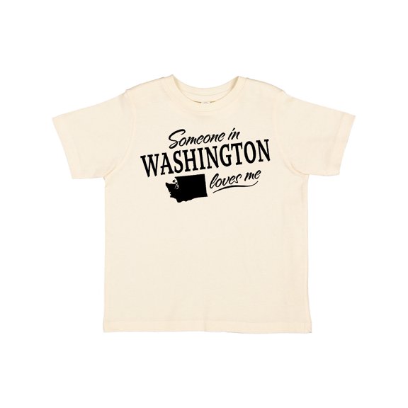 Inktastic Someone in Washington Loves Me Boys or Girls Toddler T-Shirt