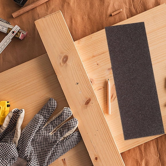 CRILSTYLEO 5Ud Bloques De Lija Marrón Para Madera Y Con Y Efectivo