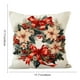 thumbnail image 3 of Herunwer Christmas Pillow Cover Winter Holiday Throw Pillows Christmas Decor Cushion Cases for Sofa Couch Home Décor, Pillowcases Farmhouse for Christmas Couch Bed, 3 of 6