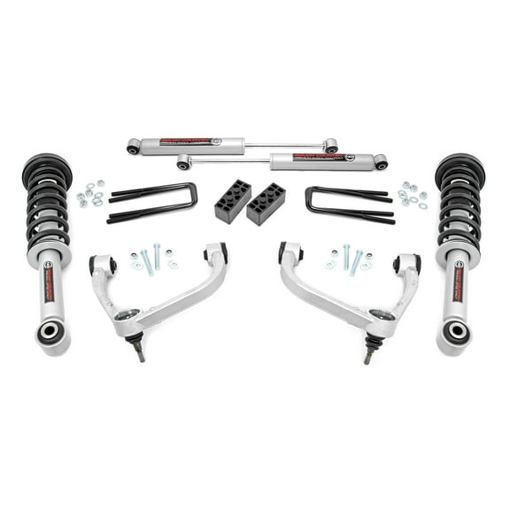 Rough Country 3" Lift Kit w/N3 Struts for 2009-2013 Ford F-150 4WD - 54431