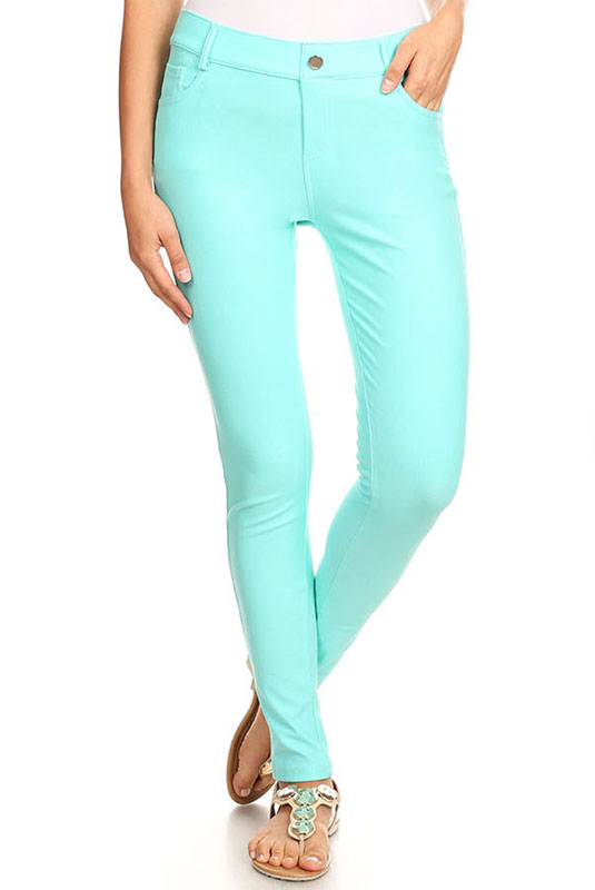 Women's Blue Jeggings