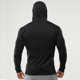 thumbnail image 5 of Sudadera con capucha deportiva de moda para hombre: sudadera de entrenamiento de color liso, mezcla de algodón, transpirable, corte ajustado, para el gimnasio, correr y ocasiones informales, 5 of 6