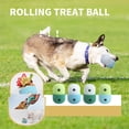 thumbnail image 2 of Dispensador de juguetes para masticar perros, bola dispensadora, comer, jugar cachorro gato entrenamiento interactivo Yuyangstore Bola de golosinas para gatos, 2 of 8