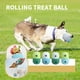 thumbnail image 2 of Dispensador de juguetes para masticar perros, bola dispensadora, comer, jugar cachorro gato entrenamiento interactivo Yuyangstore Bola de golosinas para gatos, 2 of 8