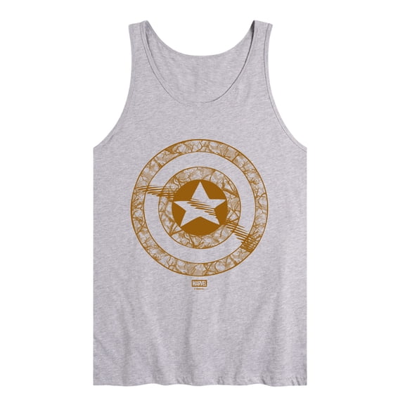 Captain America - Camo Shield - Men's Sleeveless Graphic Tank