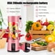 thumbnail image 2 of Licuadora portátil Asija, licuadora personal con mini licuadora de frutas recargable por USB, mini licuadora de viaje con botellas de 13 oz, 2 of 8