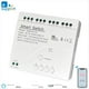 thumbnail image 2 of Interruptor Inteligente de 4 Canales, WiFi, Bluetooth, Inalámbrico, Módulo de Relé de Contacto Seco, Control Remoto por Aplicación, 85-250 V, 2 of 8