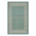 thumbnail image 3 of Unique Loom Williamsburg Collection Area Rug - Allover (5' 1" x 8' Rectangle Turquoise/Light Brown), 3 of 7