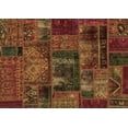 thumbnail image 1 of Ahgly Company Indoor Rectangle Oriental Brown Modern Area Rugs, 4' x 6', 1 of 4