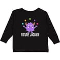 thumbnail image 3 of Inktastic Juggling Monster Future Juggler Boys or Girls Long Sleeve Toddler T-Shirt, 3 of 5