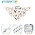 thumbnail image 6 of Dog Bandana 2 Pack,Red Mushroom Plant Light Pattern Bandanas for Dogs,Cat Bandana,Small/ Large Dog Bandana 2 Size,Dog Bandanas, 6 of 6