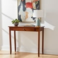 thumbnail image 3 of Acacia Mid-Century Entryway Table with Drawer in Mahogany Matte, 3 of 10