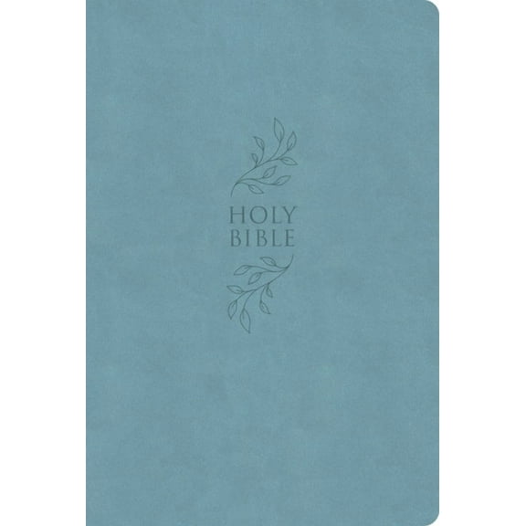 KJV Super Giant Print Reference Bible, Value Edition, Blue Leathertouch, (Hardcover)