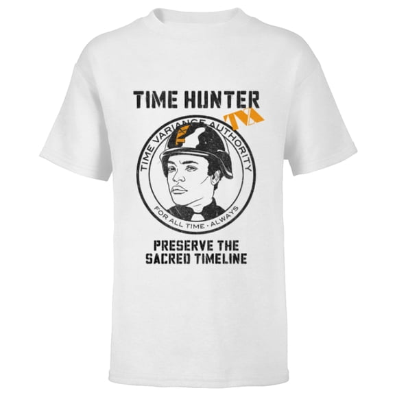 Marvel Loki Time Hunter-B15 TVA Preserve the Sacred Timeline - Short Sleeve T-Shirt for Kids - Customized-White