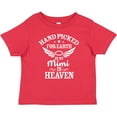 thumbnail image 3 of Inktastic Handpicked for Earth by My Mimi in Heaven with Angel Wings Boys or Girls Baby T-Shirt, 3 of 5