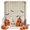 Brown, variant on Shower Curtains for Bathroom-36"x72",Pumpkin Ghost Halloween Waterproof Bath Curtain Grommet Shower Curtain Set with Hooks