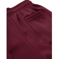 thumbnail image 4 of Hat and Beyond Men's Lightweight Brushed Fleece Elastic Sweat Shorts with Pockets, 4 of 6