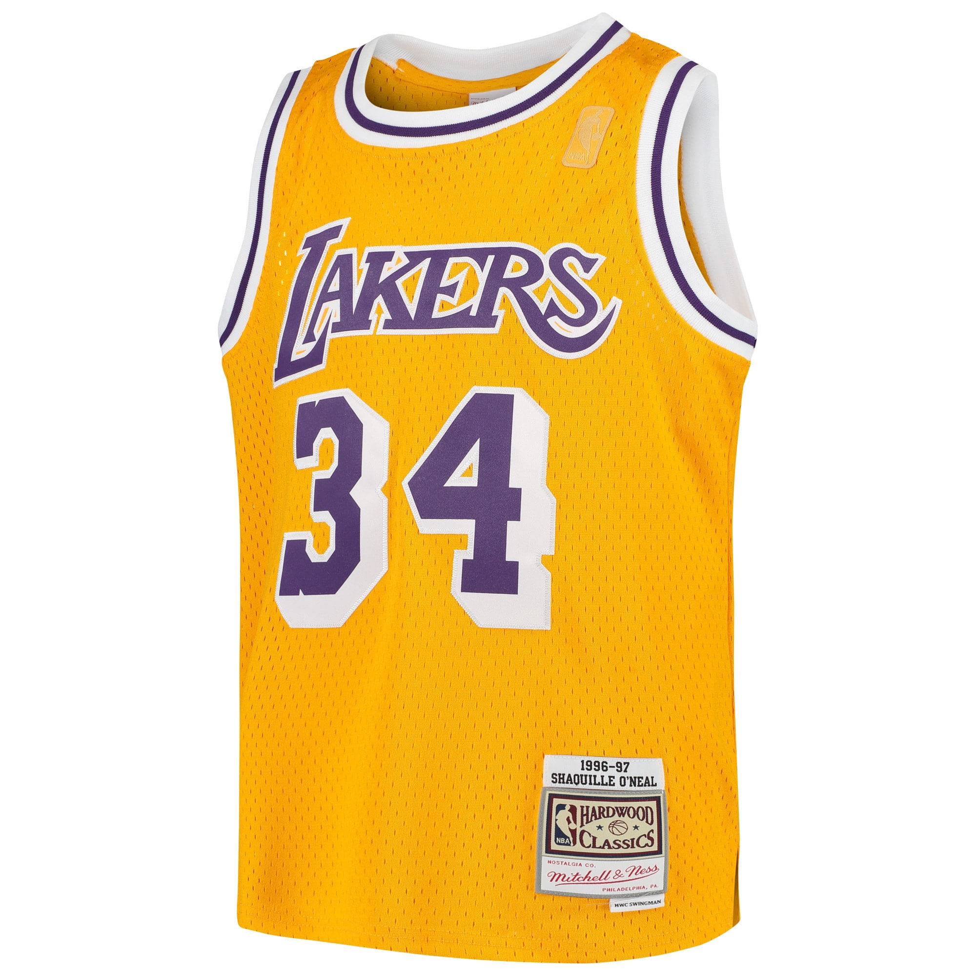 Shaquille O'Neal Los Angeles Lakers Mitchell & Ness Youth Swingman ... Shaquille O'Neal Los Angeles Lakers Mitchell & Ness Youth Swingman ...