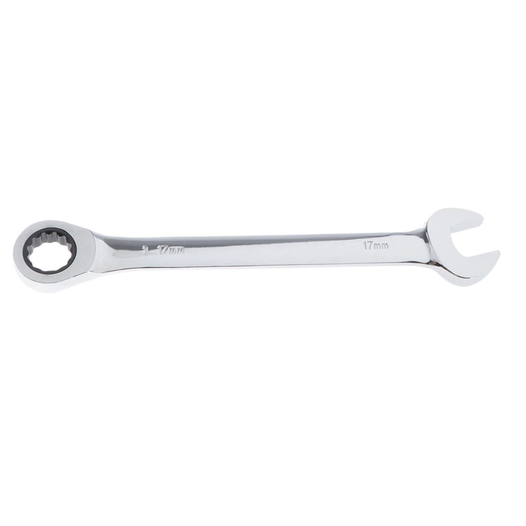 1pc Metric Ratchet Wrench Fixed Head Hand Nut Maintain Repair Tools 6-32mm 