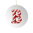 thumbnail image 1 of 26 Letter Ornament Cane Candy Letter Ornament, 1 of 5
